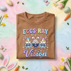 Eggs-Ray Vision Easter Shirt, Cute Bunny X-Ray Nurse Easter Tee, Pastel Spring Medical Holiday Top