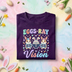 Eggs-Ray Vision Easter Shirt, Cute Bunny X-Ray Nurse Easter Tee, Pastel Spring Medical Holiday Top