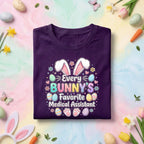 Every Bunny’s Favorite Medical Assistant Shirt, Cute Easter Bunny Medical Tee, Pastel Spring Holiday Top