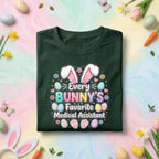 Every Bunny’s Favorite Medical Assistant Shirt, Cute Easter Bunny Medical Tee, Pastel Spring Holiday Top