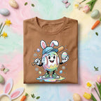 Happy Easter Day Shirt Youth Boys, Kids Baseball Drip Ice Cream Shirt, Dripping Baseball Easter Day Apparel Adults