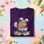 Happy Easter Day Shirt Youth Boys, Kids Football Drip Ice Cream Shirt, Dripping Football Easter Day Apparel
