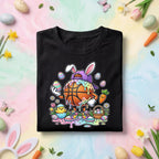 Happy Easter Day Shirt Youth Boys, Kids Basketball Drip Ice Cream Shirt