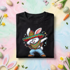 Dabbing Easter Bunny Shirt Mexican, Funny Spring Holiday Bunny Tee