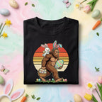 Funny Easter Bigfoot Shirt Men Women– Easter Egg Hunt with Sasquatch shirt, Funny Gift Easter Day shirt