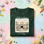 Christian Easter Resurrection Shirt, A Lot Can Happen In 3 Days Shirt, Empty Tomb Cross Christian Faith Tee, Religious Easter Gift