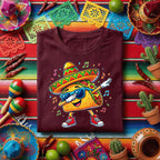 Cinco de Mayo Dabbing Taco Shirt, Funny Taco Fiesta T Shirt, Cute Sombrero Taco Tee, Mexican Food Party Shirt, Taco Lover Celebration Gift