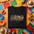Maestra Teacher Shirt Spanish Teacher Appreciation T Shirt, Cinco de Mayo Classroom Teacher Gift, Latina Educator Graphic Tee