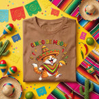 Cinco De Meow Cat Shirt Funny Cinco De Mayo Cat Taco Tee, Fiesta Cat Sombrero Shirt, Cute Mexican Cat Party Tee