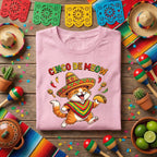 Cinco De Meow Cat Shirt Funny Cinco De Mayo Cat Taco Tee, Fiesta Cat Sombrero Shirt, Cute Mexican Cat Party Tee