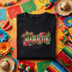 Mamachita Cinco De Mayo Shirt Funny Mexican Fiesta Mom Tee, Sombrero Cactus Floral Fiesta Shirt