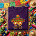 Cinco De Mayo Sombrero Mustache Shirt Funny Mexican Fiesta Sunglasses Tee, Cool Mexican Party Hat Shirt, Cinco De Mayo Party Tee