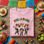 Viva La Goose Shirt Funny Cinco De Mayo Goose Mariachi Tee, Mexican Goose Band Fiesta Shirt, Cute Cinco De Mayo Party Tee