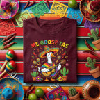 Me Goose Tas Shirt Funny Cinco De Mayo Goose Tee, Mexican Fiesta Mariachi Goose Guitar Shirt, Cute Taco Fiesta Party Tee