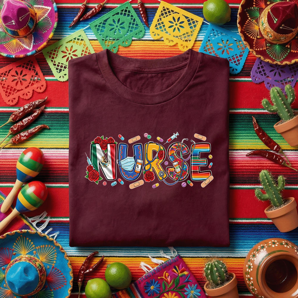Nurse Cinco De Mayo Shirt Mexican Nurse Appreciation Tee, Funny Nurse Fiesta Medical Shirt, Nurse Week Fiesta Nurse Tee