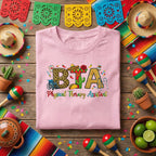 Cinco De Mayo PTA Shirt Physical Therapy Assistant Tee, Funny Fiesta Physical Therapy Shirt With Sombrero Cactus Taco, PTA Pride Tee