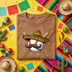 Cinco De Mayo Baseball Shirt Funny Sombrero Baseball Tee Mexican Fiesta Baseball Fan Shirt Baseball Player Party Tee