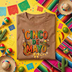 Guitar Cinco De Mayo Shirt Mexican Fiesta Music Tee Sombrero Mariachi Party Shirt Cinco De Mayo Celebration Tee
