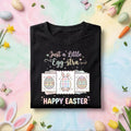 Just a Little Egg stra Happy Easter Shirt, Cute Bunny Egg Easter T Shirt
