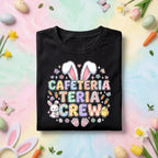 Cafeteria Teri Crew Easter Shirt Funny School Easter Teacher Staff Bunny Graphic Tee, Cute Easter Bunny Teacher Shirt...