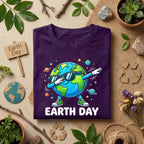 Funny Earth Day Dabbing Shirt Cute Planet Tee, Cool Earth Dab Design, Kids Earth Day Outfit, Eco Friendly Gift, Environmental Humor Shirt