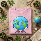 Cute Drip Earth Shirt Kids Youth Boys Funny Planet Tee, Kawaii Earth Design, Kids Earth Day Outfit, Eco Friendly Gift, Happy Planet Shirt