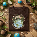 Make Everyday Earth Day Shirt Floral Earth Tee, Eco Friendly Nature Lover Shirt