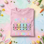Treat All Peeps With Kindness Easter Teacher Shirt Cute Bunny Peeps Teacher Tee Pastel Spring Teacher Gift Kindness School Shirt