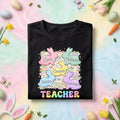 Teacher Easter Bunny Shirt Inspirational Teacher Gift Cute Spring Teacher Tee Love Inspire Motivate Encourage Teacher...