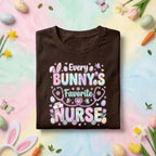 Every Bunny’s Favorite Nurse Shirt Cute Easter Nurse Bunny Tee Funny Nurse Easter Shirt Pastel Spring Nurse Gift Medical Worker Bunny Shirt