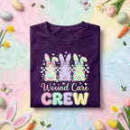 Wound Care Nurse Easter Shirt Wound Care Crew Bunny Shirt Easter Healthcare Worker Tee Cute Nurse Spring Gift Medical Team Shirt