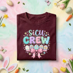 SICU Crew Easter Shirt SICU Nurse Crew Shirt Easter Medical Team Shirt Cute Nurse Gift Spring ICU Shirt
