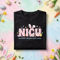 NICU Nurse Easter Shirt Cute NICU Bunny Shirt Neonatal Intensive Care Nurse Tee Easter Nurse Gift Spring NICU Shirt
