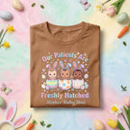 Mother Baby Unit Easter Shirt Freshly Hatched Babies Shirt NICU Nurse Easter Shirt Cute Baby Bunny Shirt