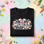 Nurse Easter Shirt Cute Bunny Nurse Tee Medical Nurse Gift Spring Nurse Shirt