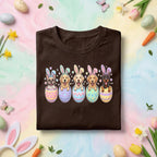 Easter Puppies in Eggs Shirt, Cute Bunny Dogs Easter Tee, Pastel Spring Dog Lover Holiday Shirt