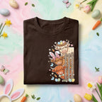 Easter Highland Cows Shirt Farmer, Cute Bunny Ears Cow Easter Tee