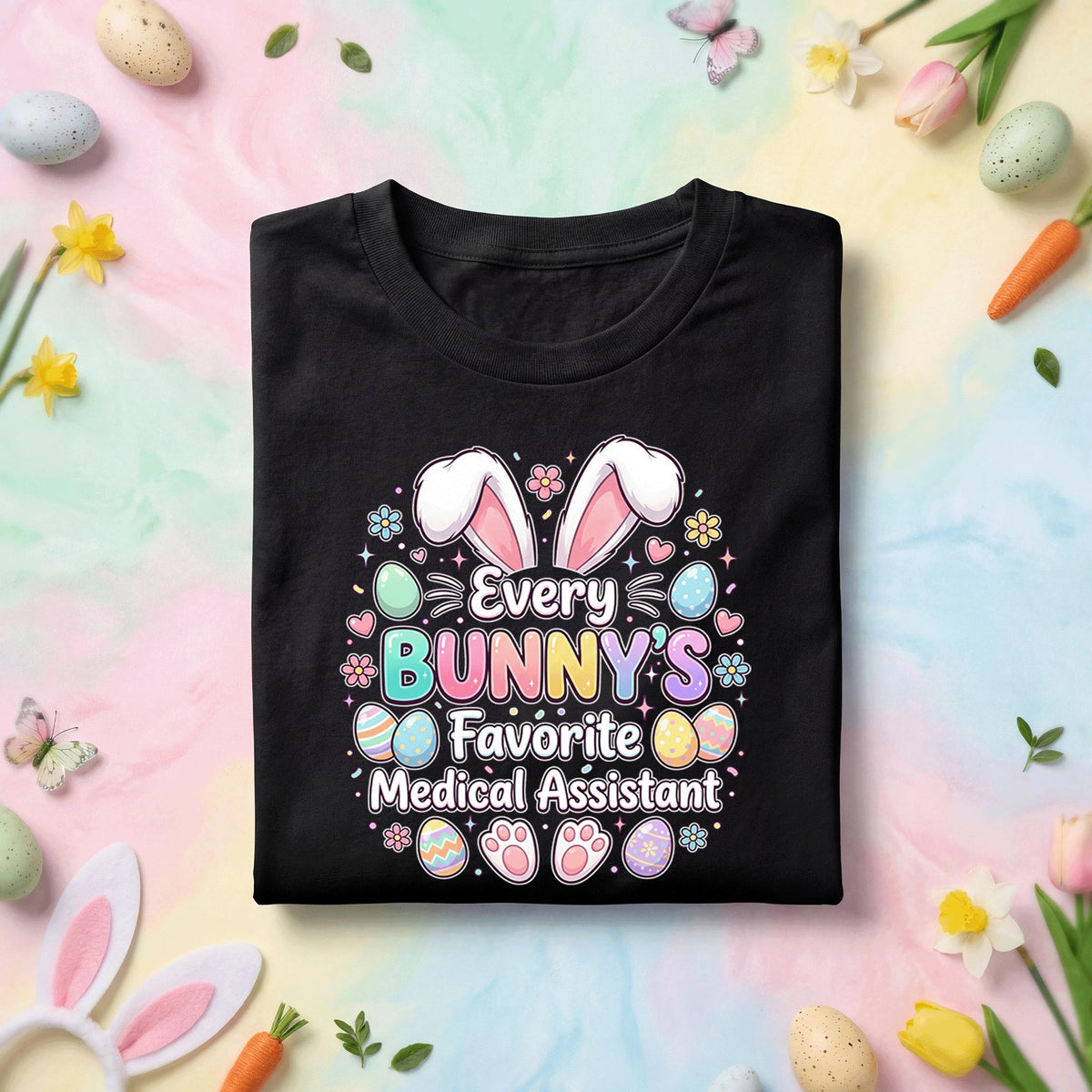 Every Bunny’s Favorite Medical Assistant Shirt, Cute Easter Bunny Medical Tee