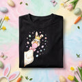 Goose Easter Queen Duck Shirt, Cute Bunny Ears & Crown Goose Easter Tee