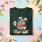 Happy Easter Day Shirt Youth Boys, Kids Football Drip Ice Cream Shirt, Dripping Football Easter Day Apparel
