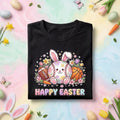 Happy Easter Sports Bunny Shirt, Cute Bunny with Baseball
