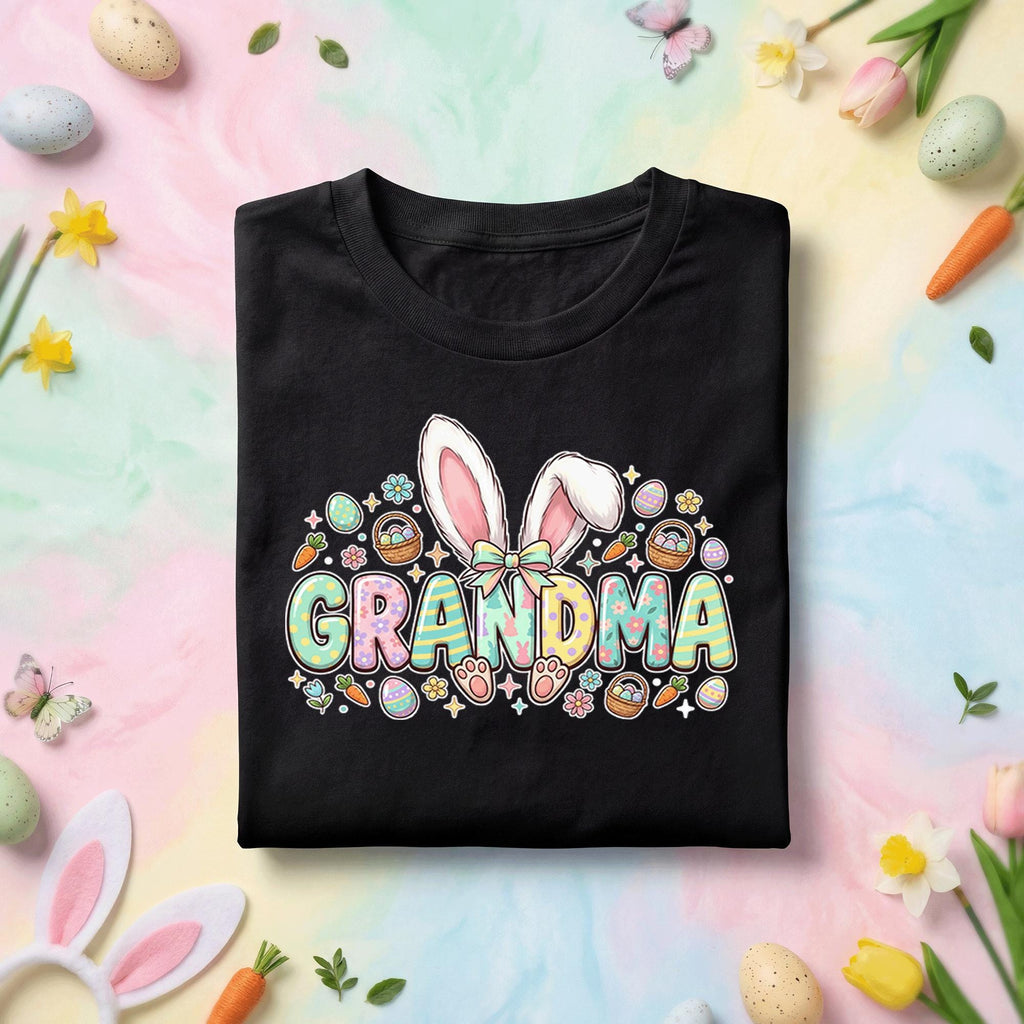 Grandma Easter Bunny Shirt, Cute Spring Holiday Tee