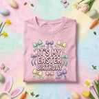 It’s My Easter Birthday Shirt April, Cute Pastel Bow Tee