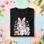 Easter Unicorn Bunny Shirt – Cute Rainbow Unicorn Tee for Kids & Adults, Girl Easter shirt women