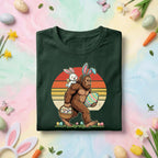Funny Easter Bigfoot Shirt Men Women– Easter Egg Hunt with Sasquatch shirt, Funny Gift Easter Day shirt