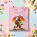 Funny Easter Bigfoot Shirt Men Women– Easter Egg Hunt with Sasquatch shirt, Funny Gift Easter Day shirt