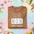 Just a Little Egg stra Happy Easter Shirt, Cute Bunny Egg Easter T Shirt, Pastel Spring Holiday Tee, Easter Party Gift for Women Kids Family