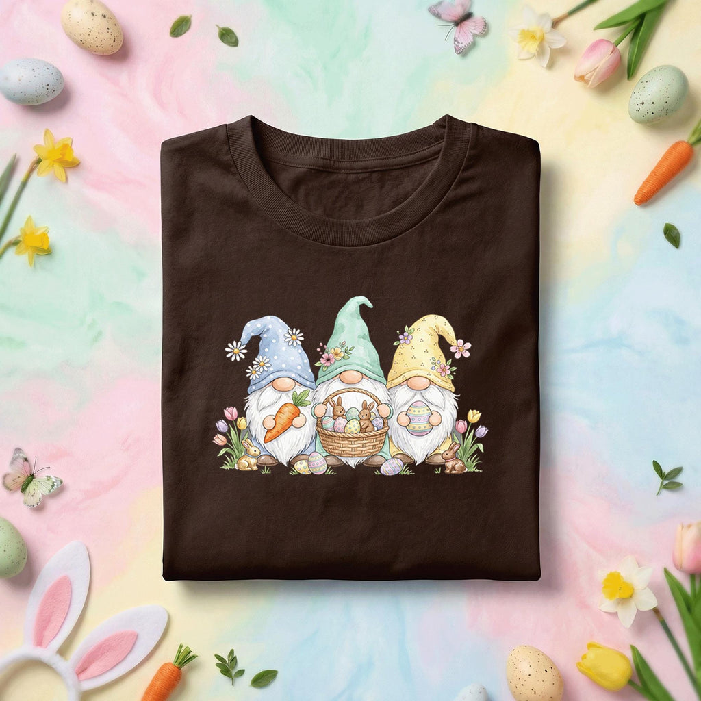 Cute Easter Gnome Shirt Bunny Gnome Easter Graphic Tee, Spring Gnome Easter Bunny Shirt, Easter Egg Hunt Gnome Gift