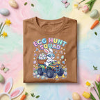 Egg Hunt Squad Bunny ATV Shirt Funny Easter Egg Hunt Graphic Tee, Cute Bunny Riding ATV Easter Shirt, Kids Easter Egg Hunt Gift