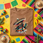 Cinco de Mayo Dabbing Girl Shirt, Funny Mexican Fiesta T Shirt, Cute Sombrero Folklore Dress Dance Tee, Colorful Latino Party Tee Gift